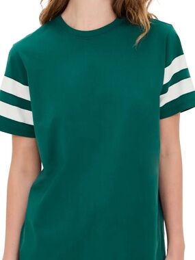 Clare V Original Varsity Tee Deep Teal
